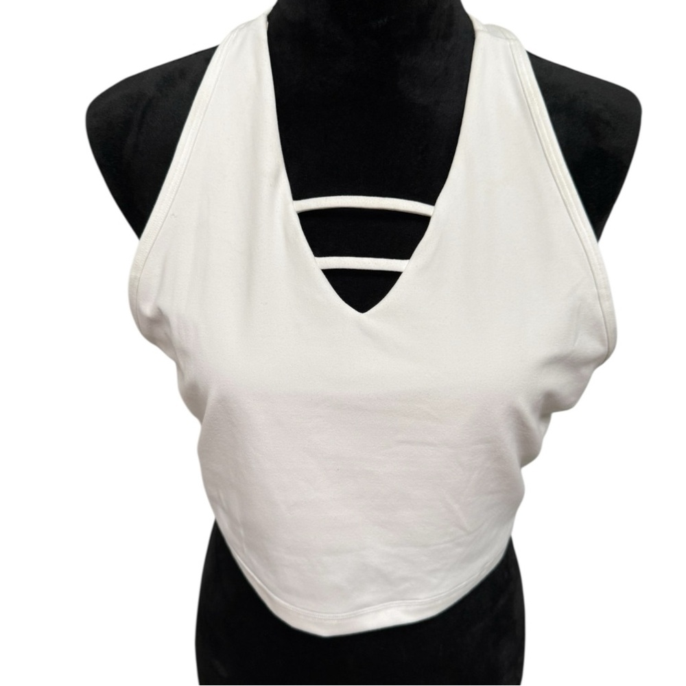 Zyia Active White Grid Tank Size XXXL. - Picture 4 of 9